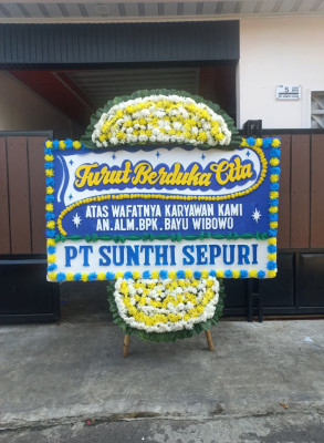Papan Bunga Duka di Cijalingan