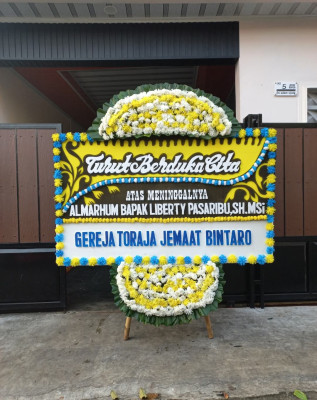 Papan Bunga Duka di Cijalingan